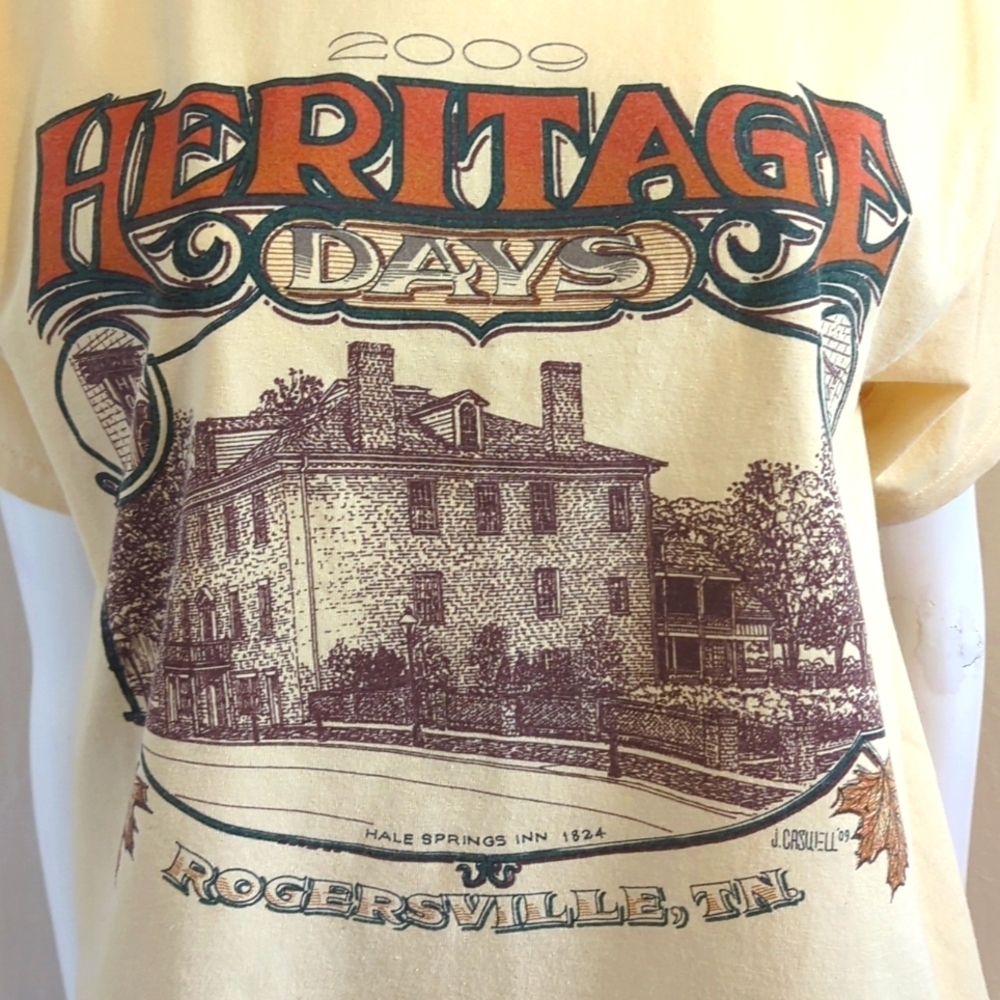 Tennessee Heritage Tee Shirt Medium